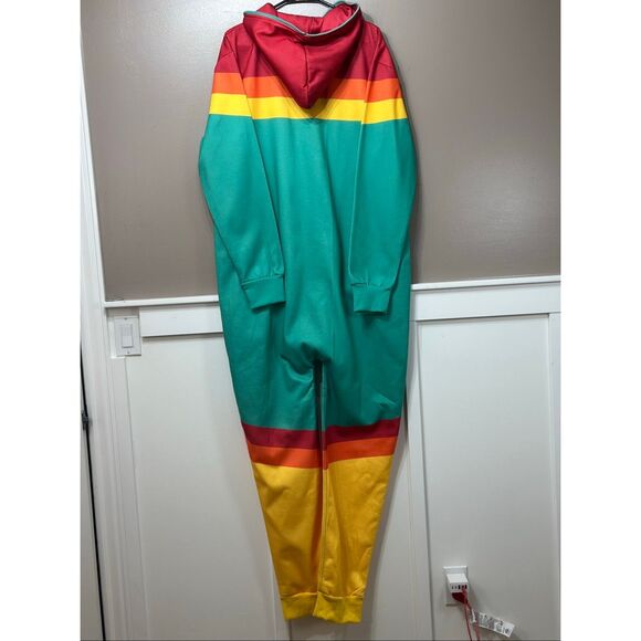 NWOT Shinesty The Backcountry Bomber Retro 70s Onesie Men's Large - Picture 13 of 14
